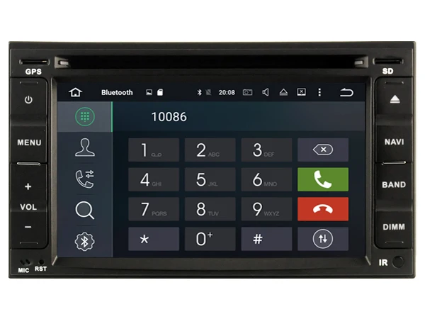 Sale Android 8.0 CAR Audio DVD player FOR NISSAN Universal gps Multimedia head device unit receiver BT WIFI 3