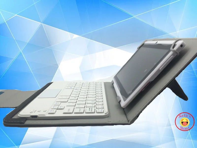 Локальный Язык универсальный клавиатура Bluetooth чехол для Asus ZenPad S 7.0 Z370/z370c 7 "ПК, защитный чехол клавиатуры и 4 подарки