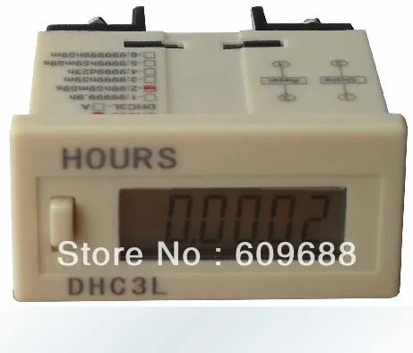 

Mini digital counter meter ZYL03(DHC3L) 99999.9h