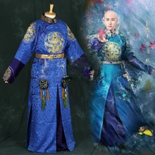 3 вида конструкций император Канси Qin брелок JunJie/цинской династии князь костюм hanfu для ТВ играть Legend of LongZhu Ву Цзянь дао мужской ханьфу