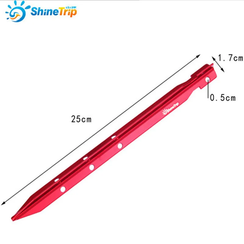 Колья для палатки(10 шт.) 25 см многополюсная сильная треугольная палатка из алюминиевого сплава Кол-во сандпляжное приспособление для кемпинга-палатка колышек