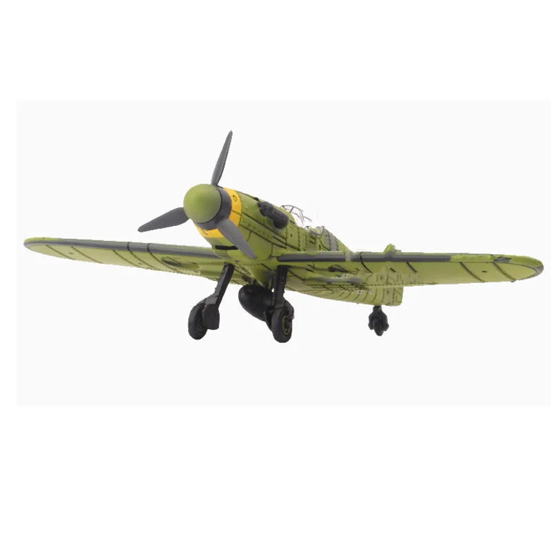 

Global Drone Random Color 1/48 Scale Assemble Fighter Model Toys Building Tool Sets Flanker Combat Aircraft Diecast BF-109
