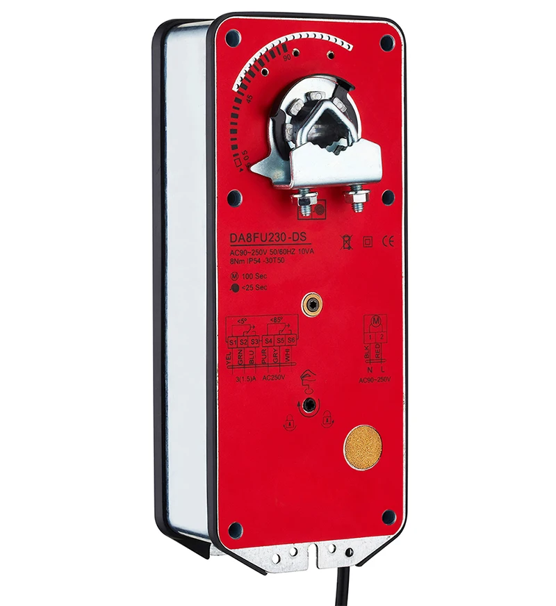 Spring Return Damper Actuator 10Nm ON / OFF Type ADC24V / AC100240V