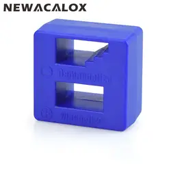 NEWACALOX высокое качество синий отвёртки Магнитная инструмент для поднятия Magnetizer размагничиватель Generalr инструмент
