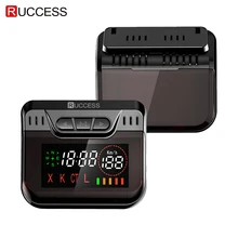 Ruccess Anti Rivelatore Del Radar con il GPS Della Macchina Fotografica di Velocità Rivelatore Nascosto Disegno 360 Gradi X Ka L CT 2 in 1 rilevatore di auto per la Russia