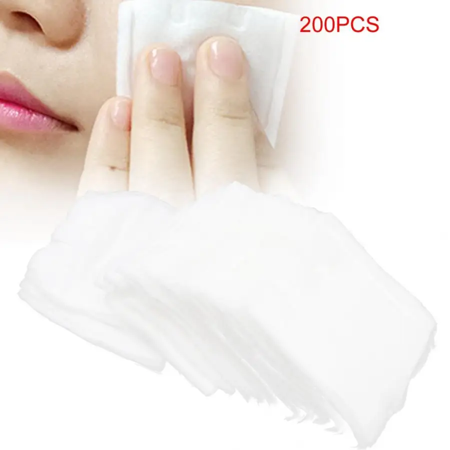 Wipes Makeup Towel Face Cleansing Pads Cosmetic Removal Tool 200pcs  Makeup Remover Wipes