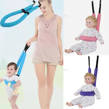 

Handheld Baby Walker Helper Kid's Safe Walking Harness Protective Belt Assistant