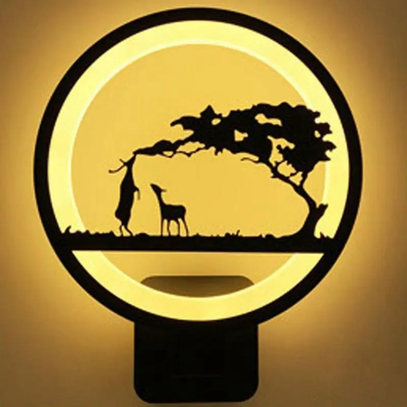 

New modern LED wall lamp pattern decor bedroom dining room living room interior lighting fixtures