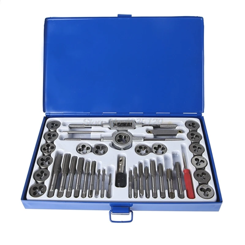 

40 Pcs Metric Tap Die Set Hand Threading Tool Tungsten Carbide Screw Thread Bit