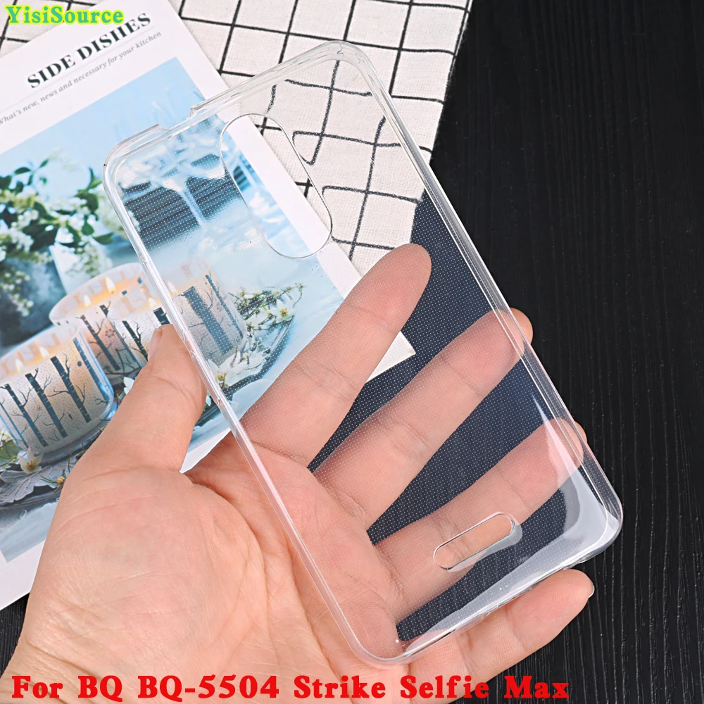 

YisiSource for BQ BQ-5504 Strike Selfie Max Soft TPU Silicone Case High Quality Transparent Clear Case for BQ 5504 Phone Cover