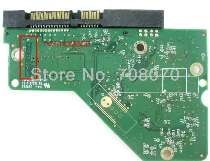 HDD PCB для/логическая плата/номер платы: 2060-771698-004 REV A