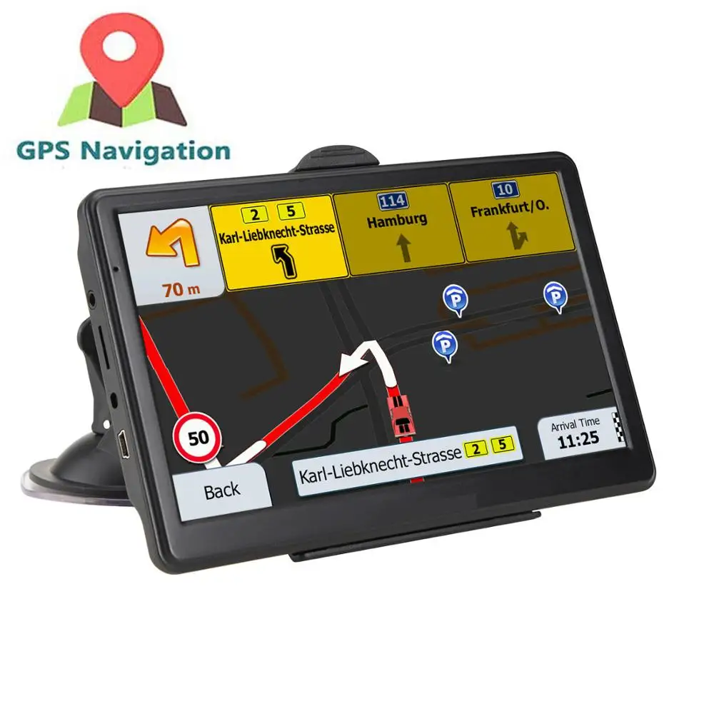 Автомобильный GPS навигатор 7 дюймов HD FM голосовая навигация Navitel новейшая