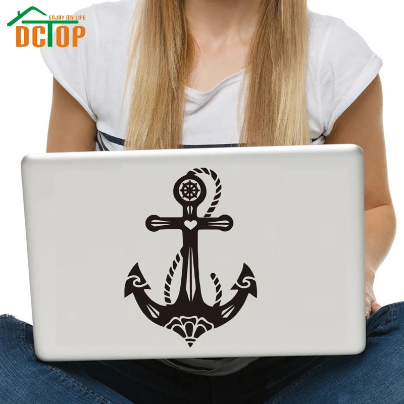 

DCTOP Art Design Wall Stickers Home Decor Removable Vinyl Adhesive Anchor Laptop Sticker Waterproof