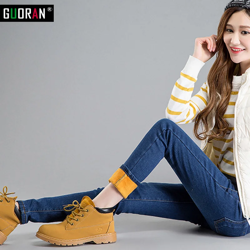 Женские джинсы 2017 модные повседневные обтягивающие с высокой талией женские