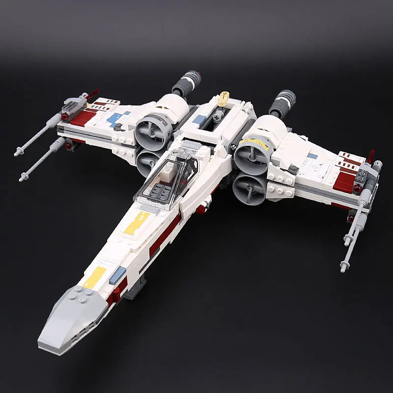 

Compatible with the Starwars Plan Star Wars Combat Fighter X New Wing Starfighter Legoings 75218 Children Building Blocks Toys B