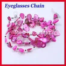 Jx010 Мода натуральный В виде ракушки солнцезащитных очков Очки для чтения для женщин глаз Очки шнур цепи Веревка держатель