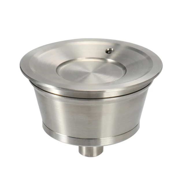 Best Price Stainless Steel Coffee Capsules Rotary Knob Reusable Coffee Capsule Cup Cleaning Brush for Dolce Gusto Coffee Capsule Machine