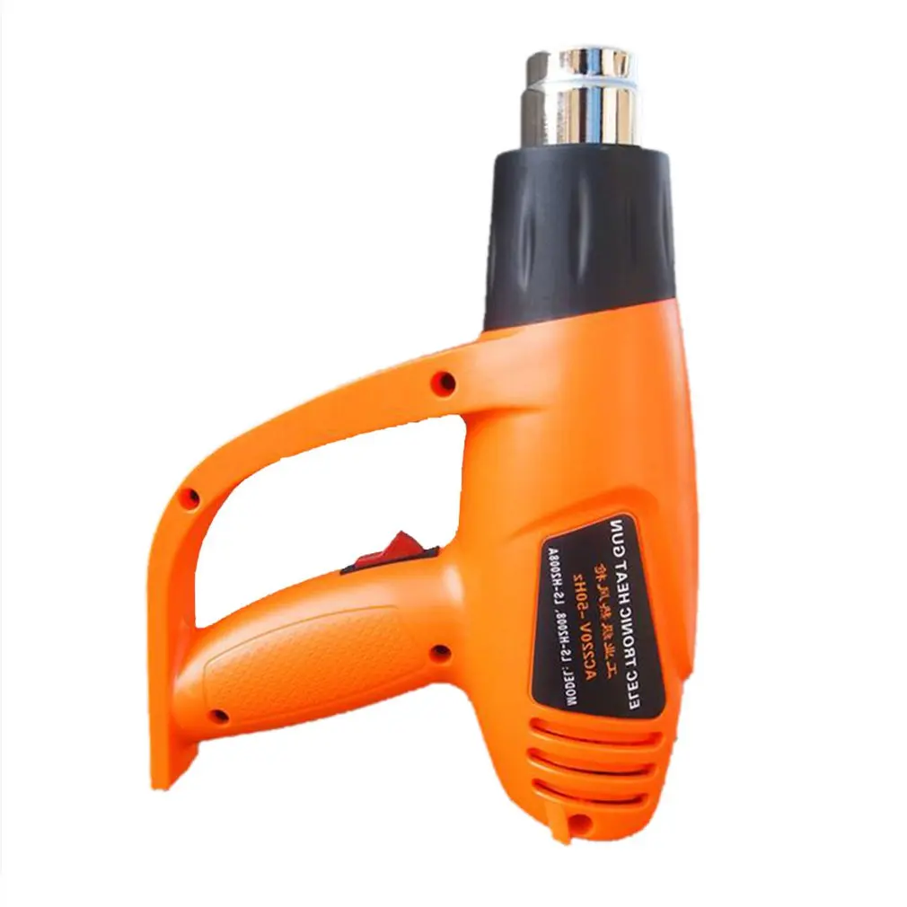 

Hot Air Gun Thermostatic Plastic Welding Torch 1500w High And Low Two Files Pp Plastic Electric Heat Gun Durable Speed Control