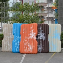 Бамбук автомобиля Путешествия надувной матрас Air Подушки кровать многофункциональный мобильный надувная кровать Подушки для сна, отдыха