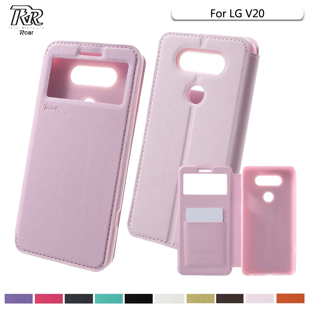 ROAR KOREA for LG V20 Phone Case Noble Magnetic Flip PU Leather View