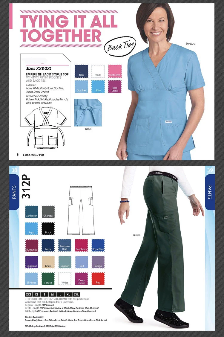 RY-Профессиональная Медицинская одежда, одежда для больниц, для женщин, докторов, медсестер, скрабы, наборы, мода, облегающая форма с завязками на спине, лабораторные халаты