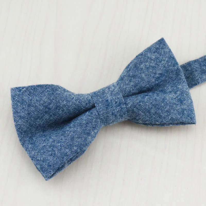 Mantieqingway бизнес хлопковые галстуки для мужчин Свадебные Рождественские украшения костюмы узкий галстук Gravatas тонкий Аксессуары для галстуков - Цвет: Blue B