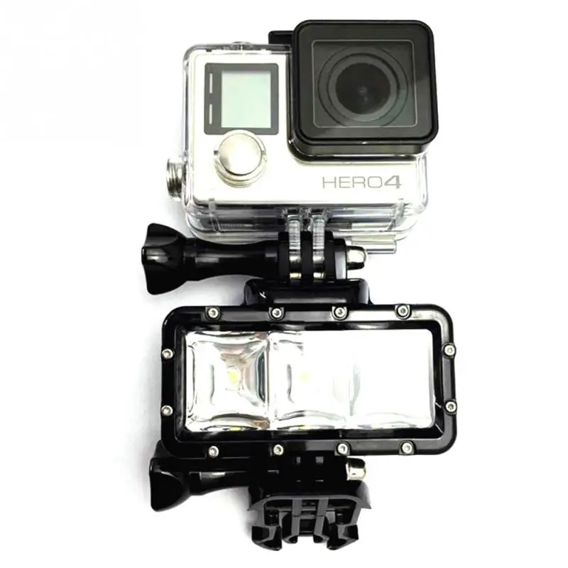 Gopro Accessories Flash Light Underwater 30M Diving LED Flash Fill