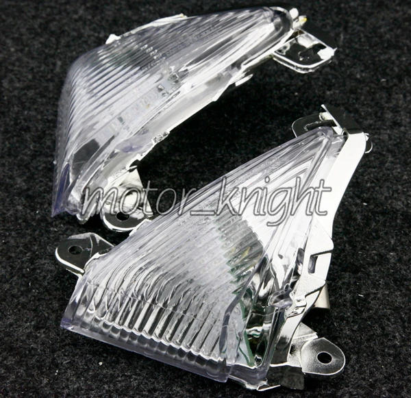 Front Turn Signals Cover For Kawasaki Ninja ZX10R ZX14 ZX636 ZX6R 650R Indicator Blinker Lenses
