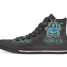 Защищенная Guardian безопасности Повседневная Высокая холщовая Обувь Кеды легкие ботинки для ходьбы