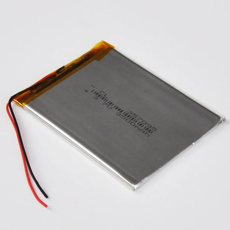 1-2 шт 3,7 в полимерный литий-ионный аккумулятор 357095 перезаряжаемые литий-полимерный литий-ионный аккумулятор 3500 мАч для электронных книг DVD 7 дюймов планшетный ПК Q8 357096
