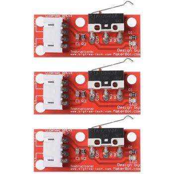 

3 x Mechanical Endstop Module V1.2 for 3D impresoras RAMPS 1.4 RepRap Prusa