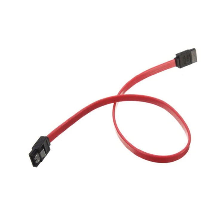 

5 Pcs Factory direct SATA hard disk data line with snap serial hard drive line SATA2.0 hard disk data line