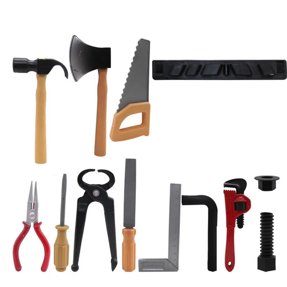 5001 1 X New Plastic Building Tool Kits Set Kids Diy Construction