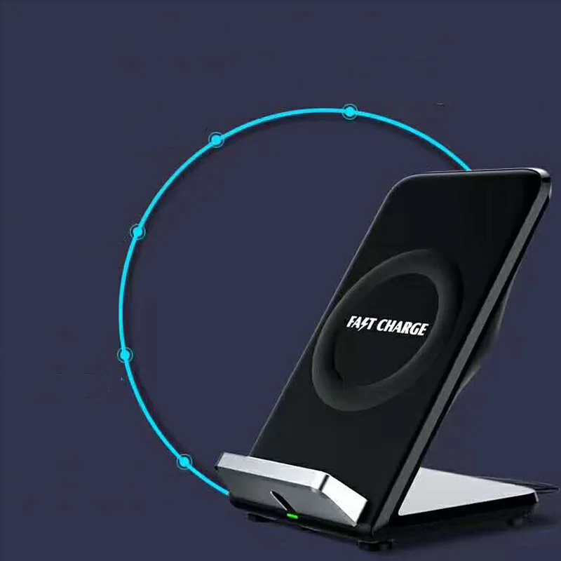

Qi Wireless Charger Base for iPhone 8 X Plus Mobile Phone Fast Charging Holder for Samsung Galaxy Note 8 S8