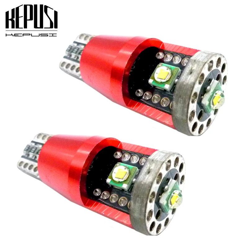 

2x Canbus T10 W5W 921 Car Led Light of Cree Chip 15W 500lm Clearance Number Backup Reverse Interior Lamp Bulb 12V-30V White
