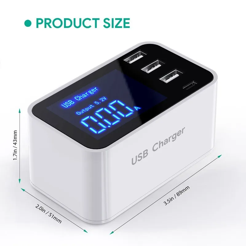 Quick charge fast charging type c usb mobile phone charger wall power adapter (12)
