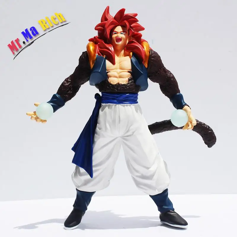 Dragon Ball Gt Super Saiyan 4 gogeta ПВХ экшн-фигурка Модель Коллекционная игрушка кукла 27 см
