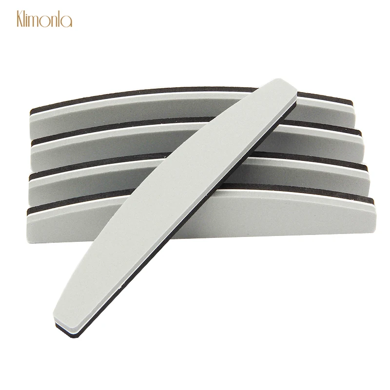 

10pcs/lot 180/240 Grits Nail Sanding Buffing Block Files Half Moon Sponge Nail Polish Strips Pedicure Manicure Nail Salon Tools