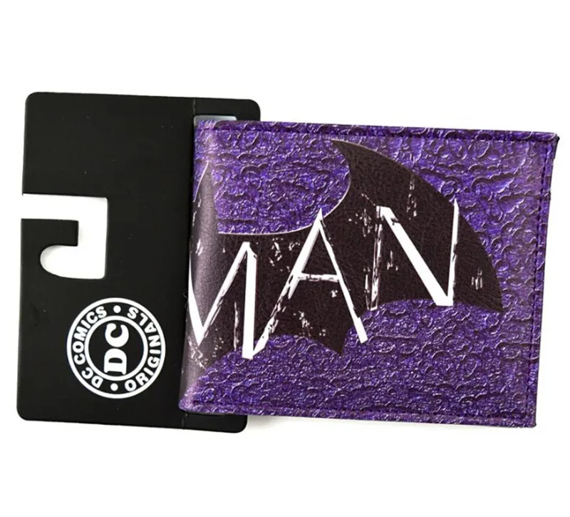Comics-Dc-Marvel-Carteira-Masculina-Wallets-the-Avengers-Hunger-Games-Batman-Zombie-Green-Arrow-Purse-Card