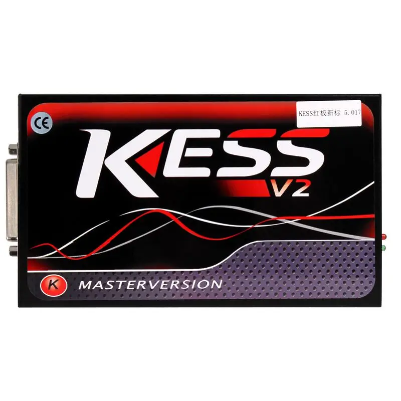 Красный KESS V2 V5.017 ECU программист онлайн Kess Ktag V7.020 мастер ECU чип тюнинг инструмент автомобиль/Трактор менеджер Тюнинг Комплект - Цвет: only kess main