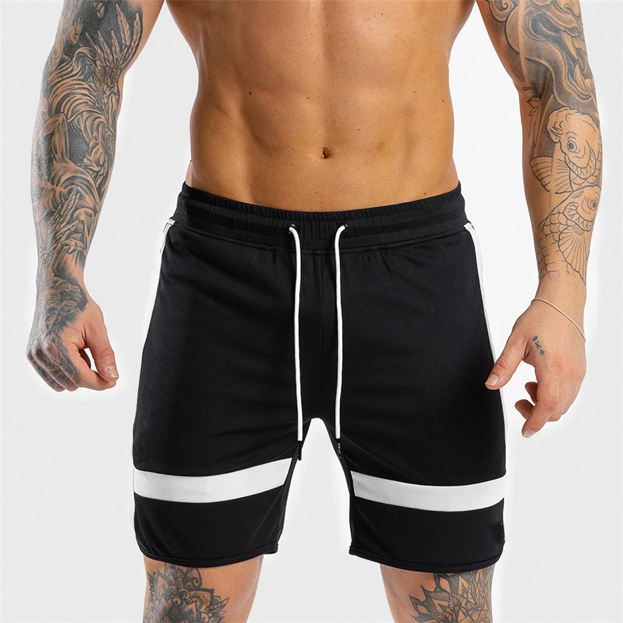 Men Sports Short Pants summer black white casual 2019 Training Bodybuilding Summer Shorts Workout Fitness GYMS Short Pants Men Sports Short Pants summer black white casual 2019 Training Bodybuilding Summer Shorts Workout Fitness GYMS Short Pants