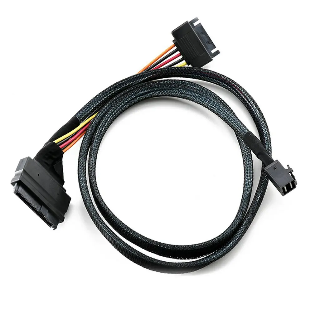 Mini Sas36P Hd8643 To Mini Sas 8639+15P Power Supply Hard Drive Data Cable