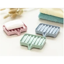 1 шт. пшеничная соломенная мыльница простая креативная сливная Нетоксичная мыльница держатель для мыла для кухни ванной комнаты