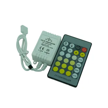 

1X High quality IR 24 key CCT adjustment LED controller color temperature LED controller free shipping