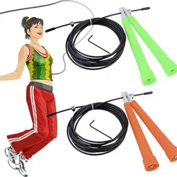 Crossfit speed Jump Rope Professional Скакалка для бокса фитнес-Скипа тренировка с сумкой для переноски запасного кабеля