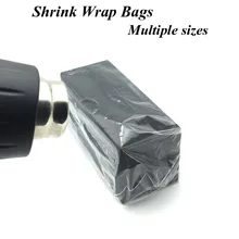 100 шт POF прозрачные термоусадочные пакеты для мыла, бутылок, банных бомб, пакеты ручной работы