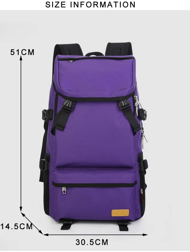 Рюкзак для путешествий вместительная Наплечная Сумка; трендовая сумка для отдыха высококачественные сумки унисекс школьные сумки