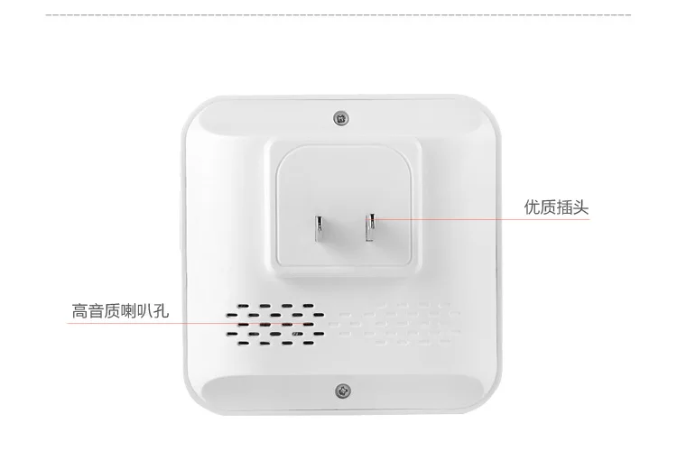 AC 100-240 V беспроводной дверной звонок 300 M Диапазон дверной звонок Низкая цена Высокое качество домашний звонок дверной звонок