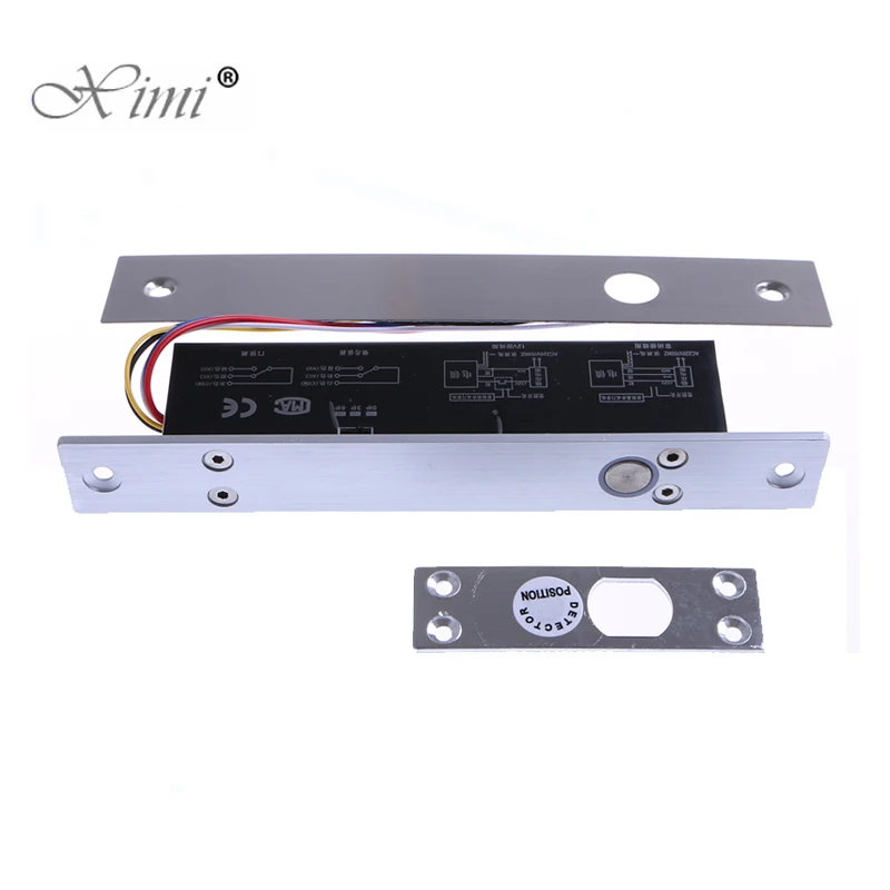 

High Quality DC 12V Fail Safe Low Temperature Electric Bolt Lock 5 Lines Electric Door Lock System With Time Delay Function