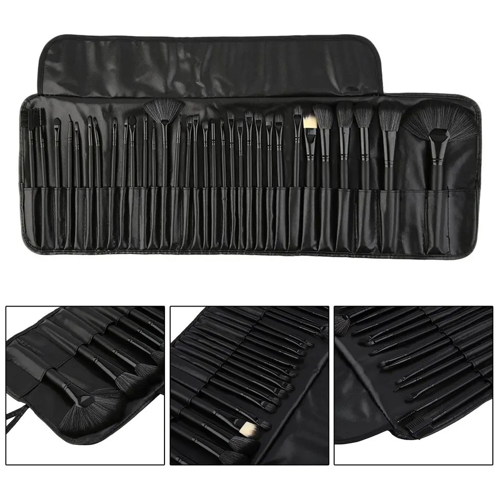 Professional 32PCS/ set Makeup Brush Set tools Make-up Toiletry Kit Wool Make Up Brush Set Soft Synthetic Hair Professional 32PCS/ set Makeup Brush Set tools Make-up Toiletry Kit Wool Make Up Brush Set Soft Synthetic Hair